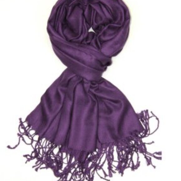 Solid Pashmina Scarf (multiple colors) - Picture 13 of 16